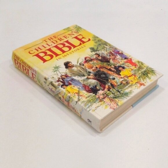 Vintage Hardcover Illustrated Book The Children's Bible in 365 Stories 1988 - Picture 3 of 9